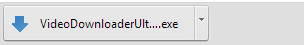 When you see the blue arrow, click it to start the installation.