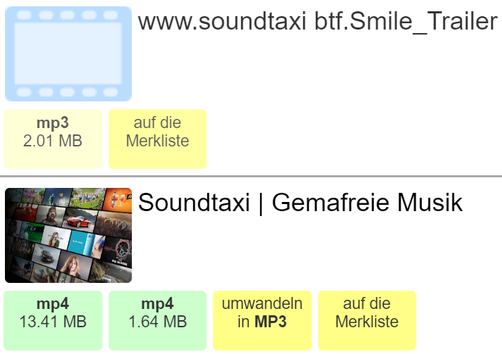 Videos als MP3 herunterladen oder umwandeln