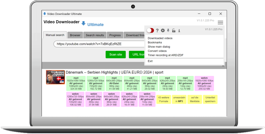Video Downloader Ultimate Screenshot